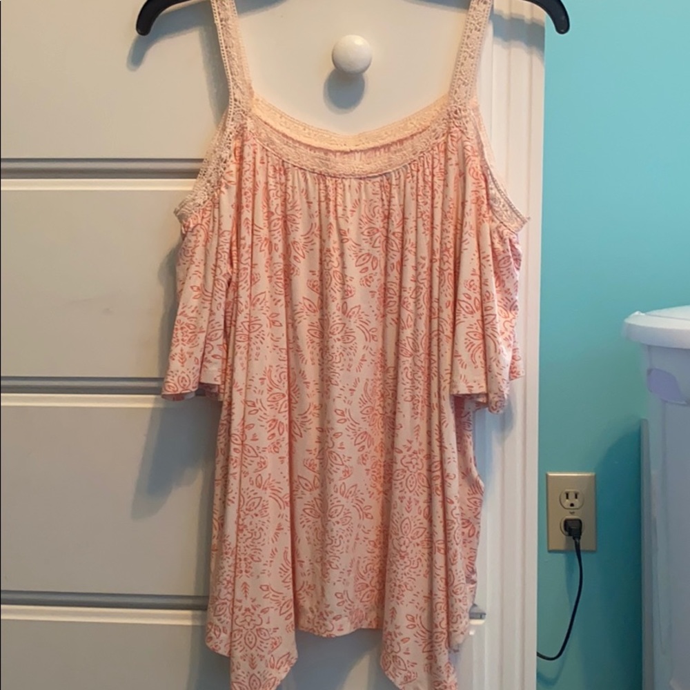 off the shoulder shirt